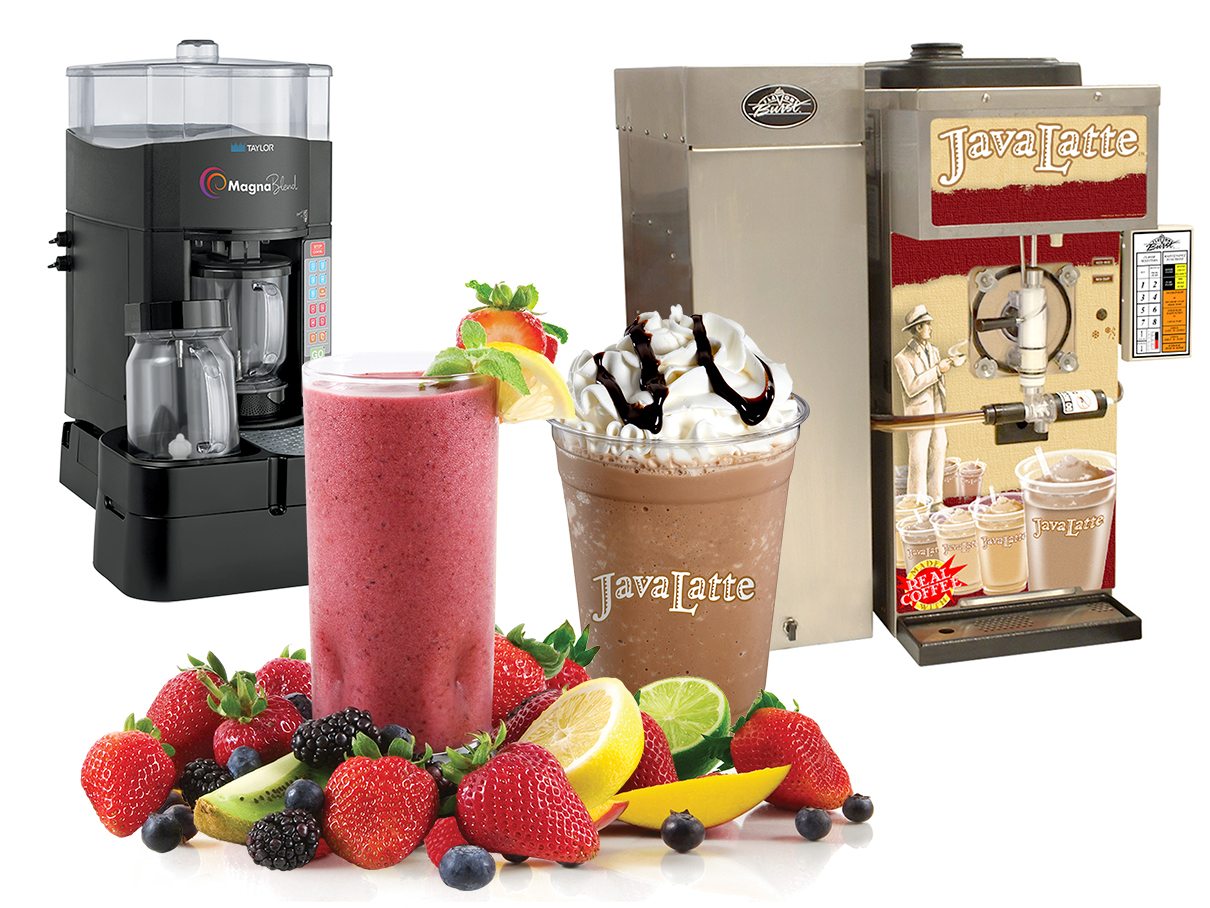 Fresh-blended smoothies
